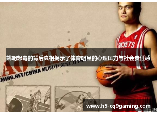姚明想毒的背后真相揭示了体育明星的心理压力与社会责任感