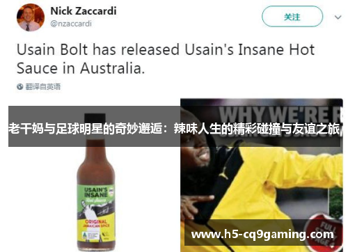 老干妈与足球明星的奇妙邂逅：辣味人生的精彩碰撞与友谊之旅